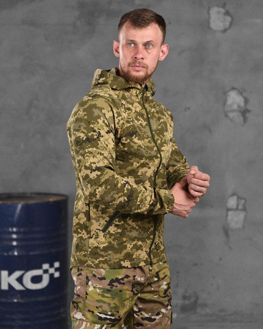 Полегшена стрейчева ветровка fuzz піксель XL Одеса - фото 11