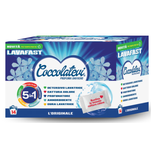 Пральні саше Coccolatevi Lavafast 5в1 L'Originale 14 шт Львів