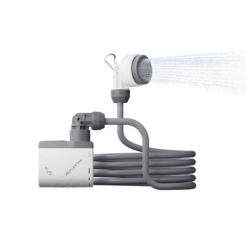 Душ портативний з насосом на акумуляторі Flextail Tiny Shower, білий Київ - фото 1