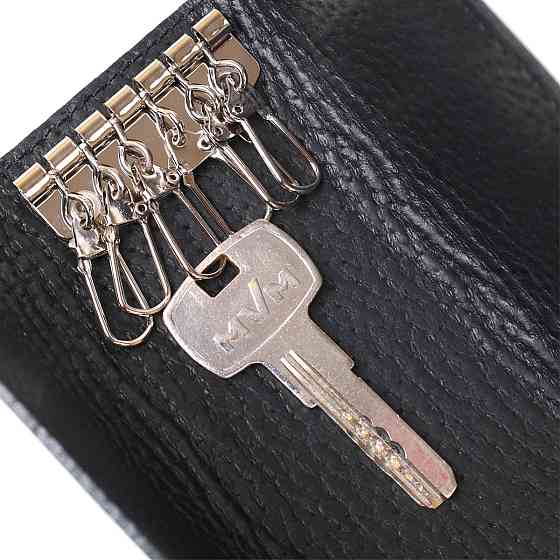 Современная кожаная ключница Зеленый (SHVIGEL) Киев