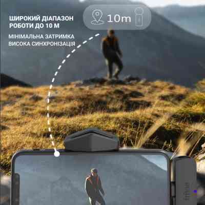 Мікрофон Fifine M6 Wireless Black (M6) Вінниця