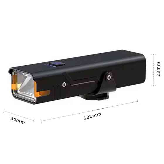 Фонарь велосипедный с аккамулятором Q06, Фонарь для велосипедистов с зарядкой, Фонарик велофонарь RK-30 Львов