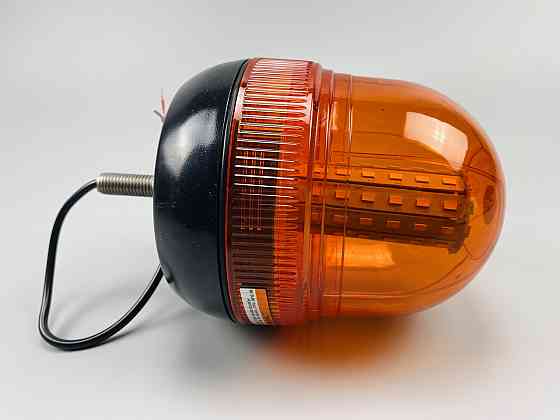 Маячок LED проблисковий 12В/24В 60 LED діодів кріплення на болт-різьблення, багатофункціональна лампа аварійна Мукачево