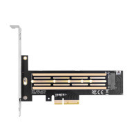 Контролер Dynamode M.2 SSD NVMe M-Key to PCI-E 3.0 x4/ x8/ x16, full profile br (PCI-Ex4- M.2 M-key) Київ - фото 1