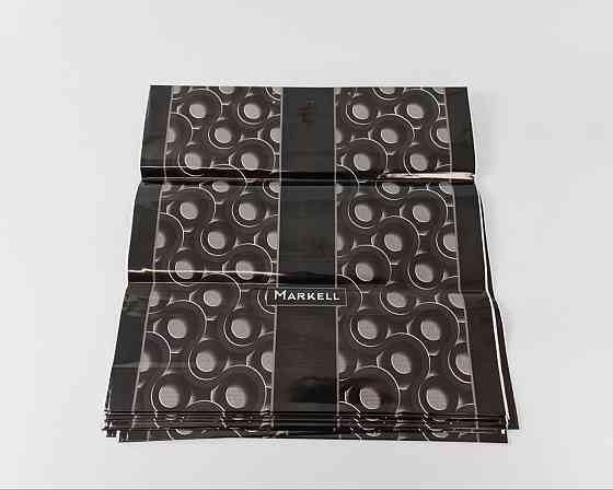 Полиэтиленовый пакет (40х40) с пластиковой ручкой