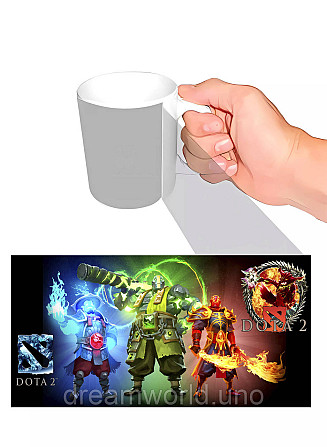 Чашка з принтом Dota 2 Харків - фото 1