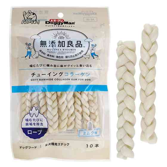 DoggyMan Collagen Gum Twist ДОГГИМЭН КОСИЧКА С КОЛЛАГЕНОМ жевательное лакомство для собак Киев