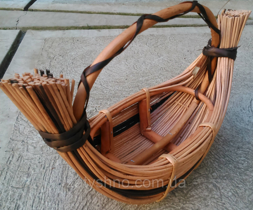 Корзина длинная плетеная Киев - изображение 5