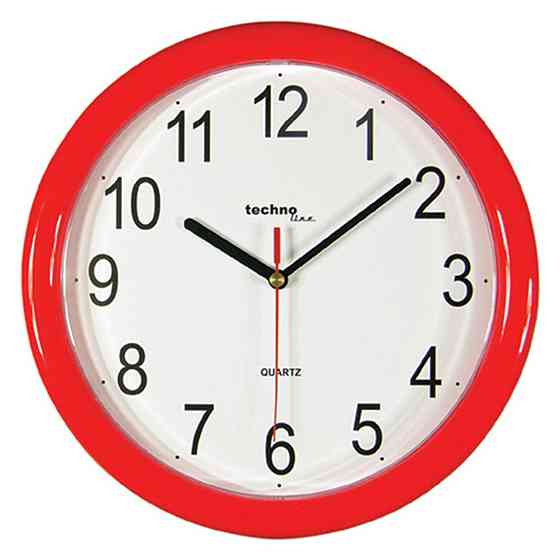 Часы настенные Technoline WT600 Red (WT600 rot) Вінниця