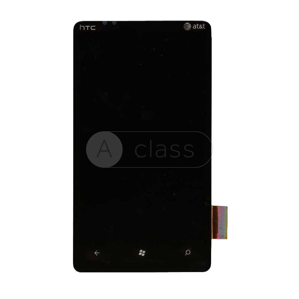 Матриця з тачскрином (модуль) для HTC HD7 T9292 чорний Дніпро - фото 1