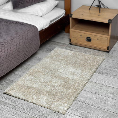 Килимок для ванної 60*100см Comfort бежевий поліестер Дариана Житомир
