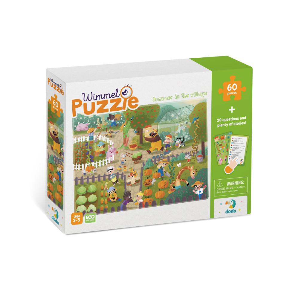 Дитячий Віммельпазл "Літо на селі" 300558, 60 елементів Вінниця - фото 1