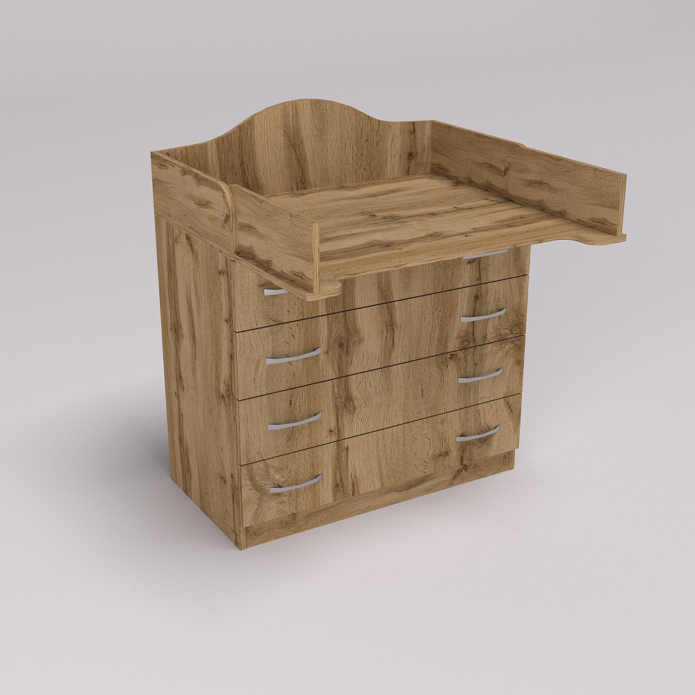 Комод пеленальный №1, Дуб Аппалачи, 864/465/1020 Львов - изображение 3