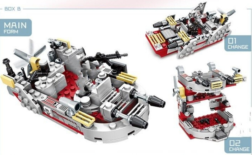 Конструктор лего боевой корабль авто самолет Киев - изображение 6