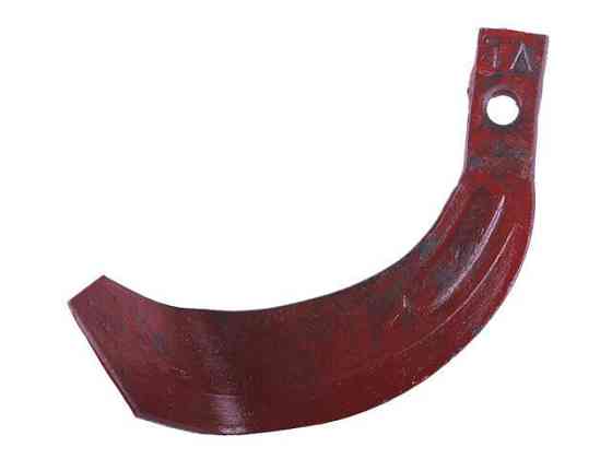 Нож фрезы левый на редуктор, 130*165 мм, 250 гр Мукачево