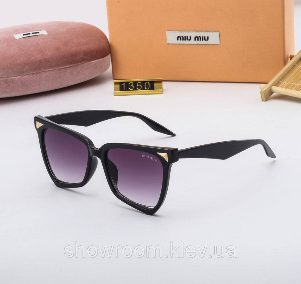 Женские солнцезащитные очки cat eye Miu (1350) Киев - изображение 1