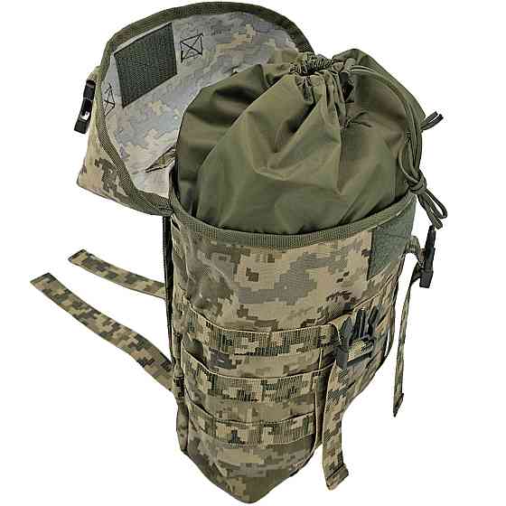 Сумка сухарка, підсумок тактичний Cordura 1000 D Піксель MM-14 Запоріжжя
