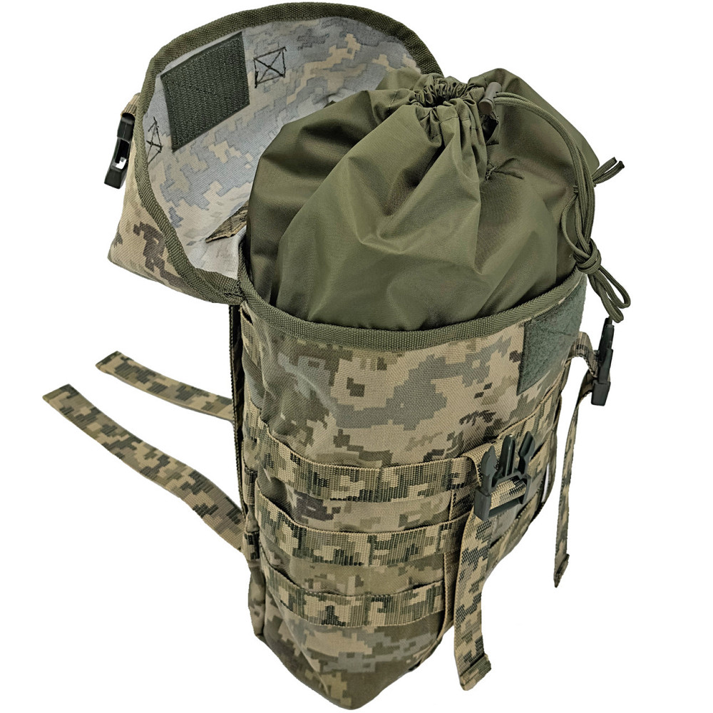 Сумка сухарка, підсумок тактичний Cordura 1000 D Піксель MM-14 Запоріжжя - фото 4
