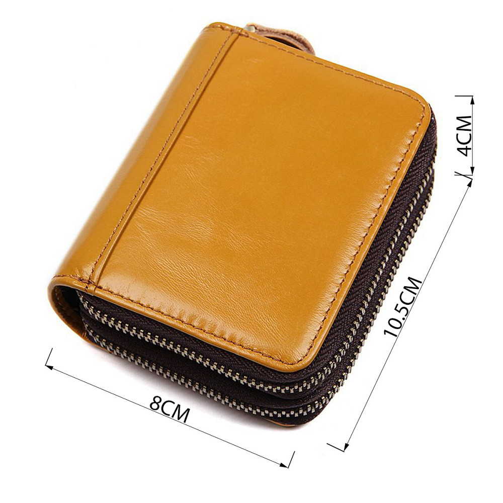 Візитниця Vintage 14963 шкіряна Жовта Київ - фото 6