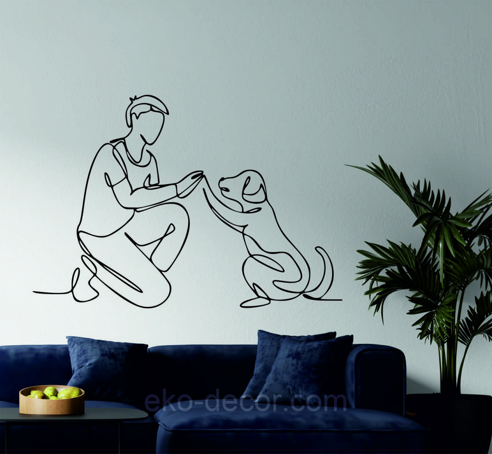 Декоративне настінне Панно «Домашній вихованець» Декор на стіну Київ - фото 4