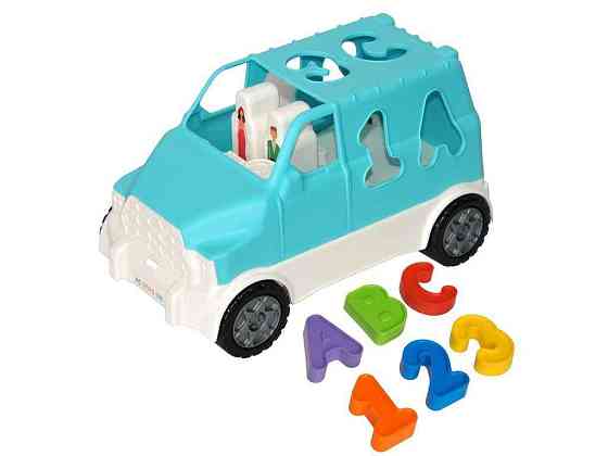 Сортер Smart Wheels 26*15*15см 6ел бирюзовый арт.40062 ТМ TIGRES Киев