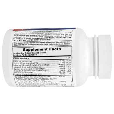 Витаминно-минеральный комплекс Natures Plus Комплекс для Поддержки Сердечно-Сосудистой Системы, Hea (NAP-47421) Винница