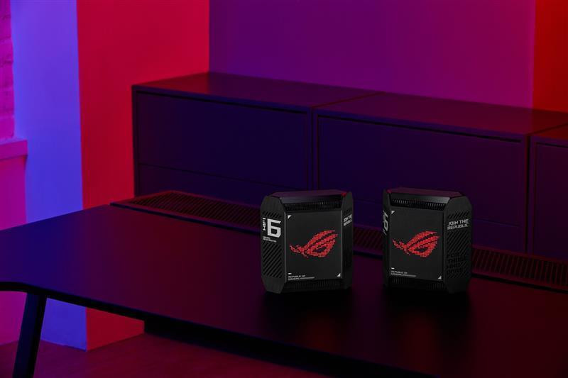 Wi-Fi Mesh система Asus ROG Rapture Gaming Mesh System GT6 Black 2PK (B-2-PK) Black Харків - фото 9