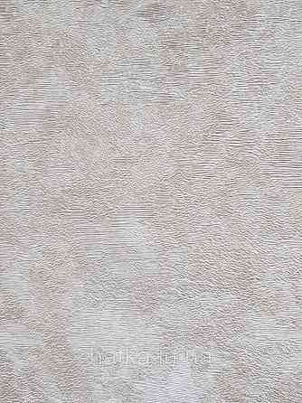 Шпалери вінілові на флізеліні гарячого тиснення DU&KA 1.06х10 вензель основа під штукатурку сірі коричневі Київ