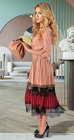 Стильное платье плиссе (44) Киев - изображение 4
