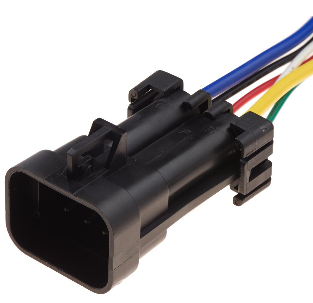 Роз'єм конектор с проводом, 7-кон., Перекл, Блокировки, 120522012052486, APTIV (Delphi) Buick, Cadillac, Chevrolet, Daewoo Київ - фото 1