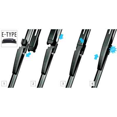 Щітка склоочисника OXIMO 600/575 мм (WE400425) Вінниця