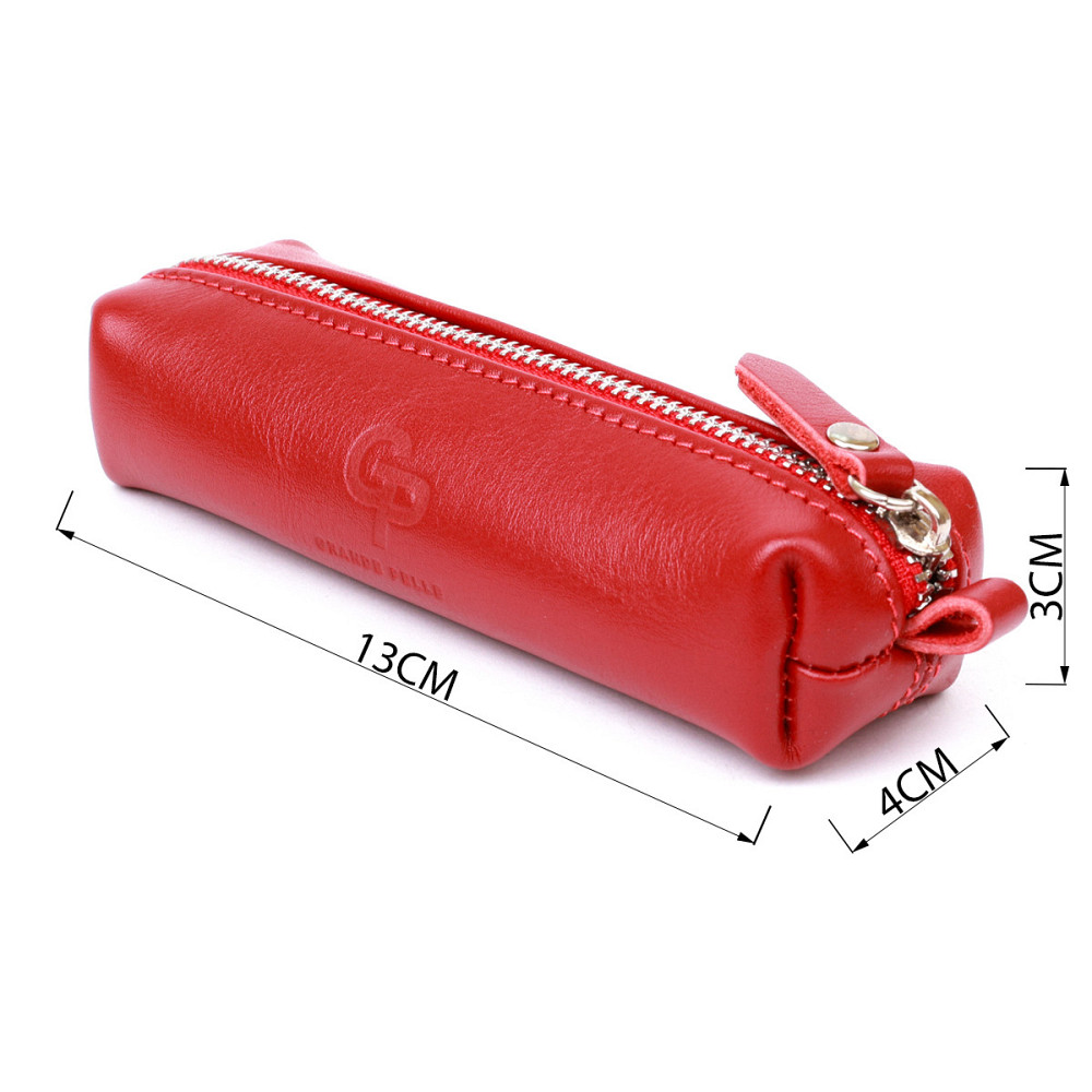 Жіноча шкіряна ключниця GRANDE PELLE 11341 Червоний Київ - фото 3