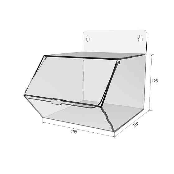 Диспенсер EKOSTAR вертикальный для мармеладов, снеков, орехов 1 ячейка Киев