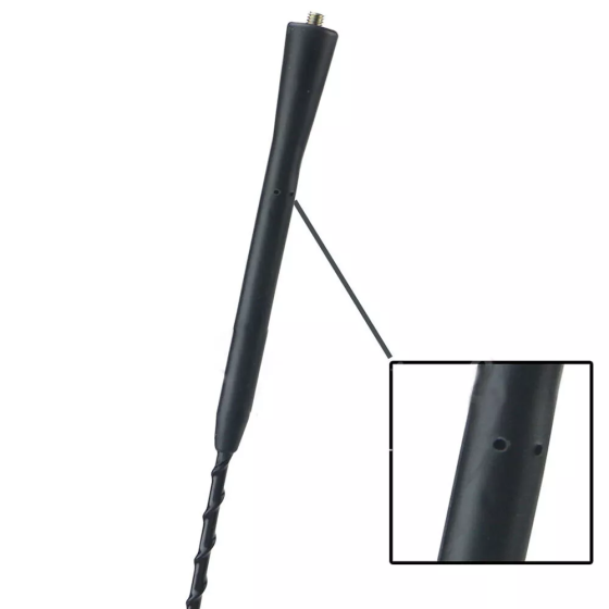Универсальная автомобильная антенна 42 см с резьбой Киев