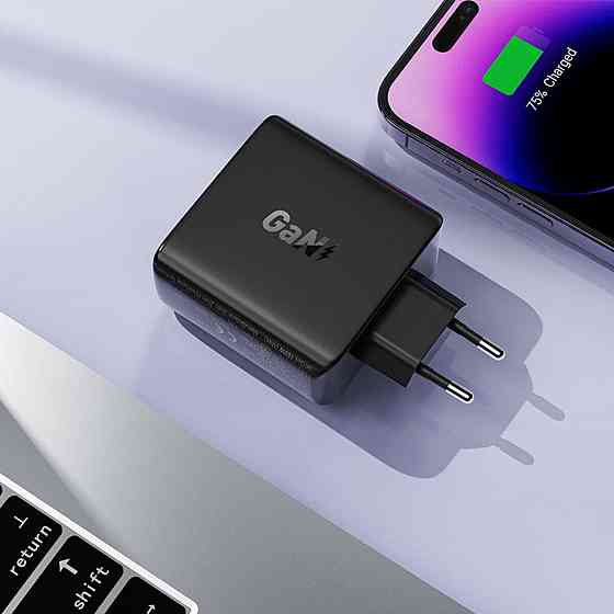 Сетевое зарядное устройство ACEFAST A94 PD100W GaN charger Black 6974316283133 Одесса