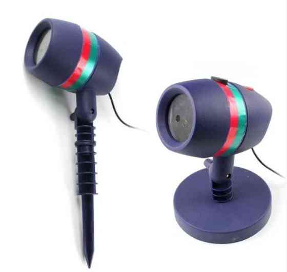 Лазерний проектор Star Shower Motion Laser Light (для будинку і вулиці) Blue Київ