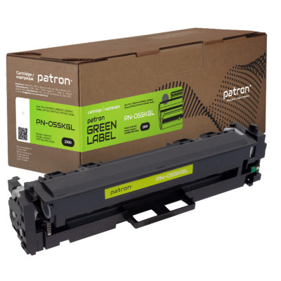 Картридж Patron Canon 055 black Green Label (PN-055KGL) Винница - изображение 1