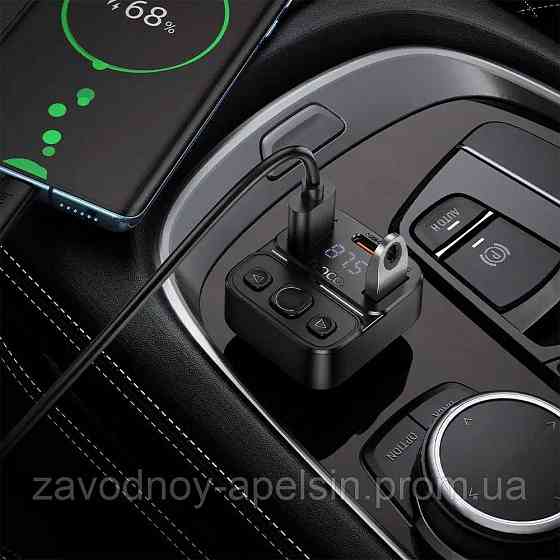 Модулятор Швидка зарядка bluetooth Car MP3 2usb 3A (hoco E59) Одеса