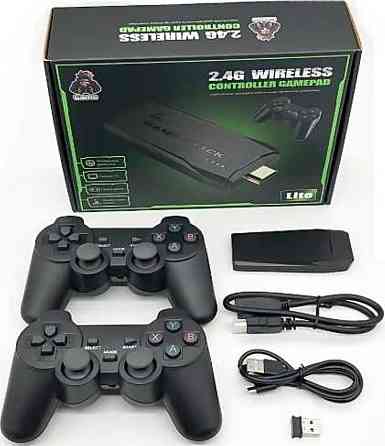 Современная Игровая приставка Ретро консоль Game Steak 4К M8 64G 2.4g. Киев