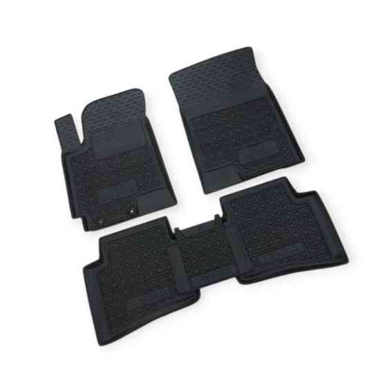 Коврики kia rio 2017-2023 борт 2,5см, рус. сборка, с перемычкой салона Мукачево