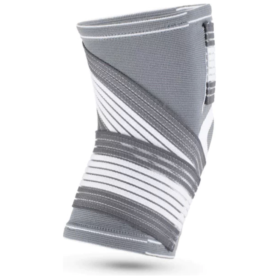 Наколінник-фіксатор коліна Gymtek розмір М сірий Київ