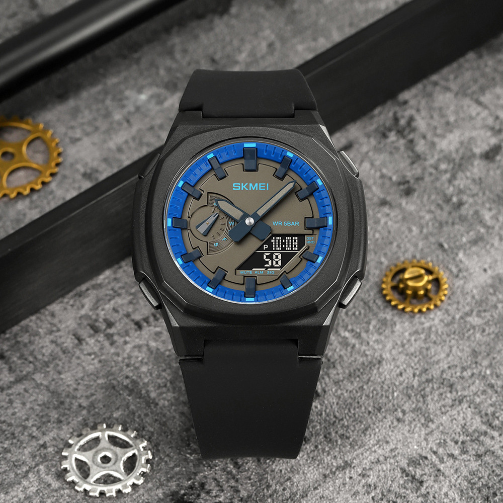 Skmei 2091BKBUBK Black-Blue-Black SALE SBR Киев - изображение 4