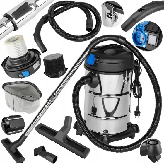 Пилосос потужний будівельний EURO CRAFT (2300Вт )Польща Львів