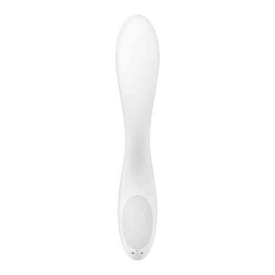 Вибратор с подвижным шариком Satisfyer Rrrolling Pleasure для точечной стимуляции точки G, белый Sex Aura Киев