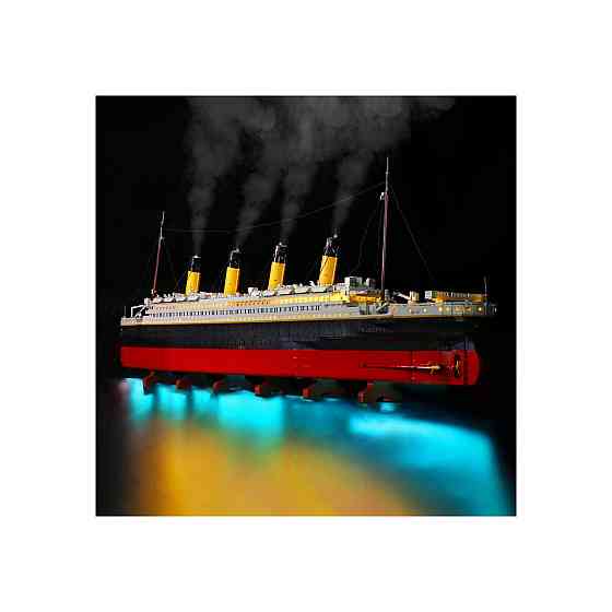 Набір підсвітки LED комплект YAKI 10294 Titanic класичний зелений USB живлення ABS сумісний з Lego 10294 Київ
