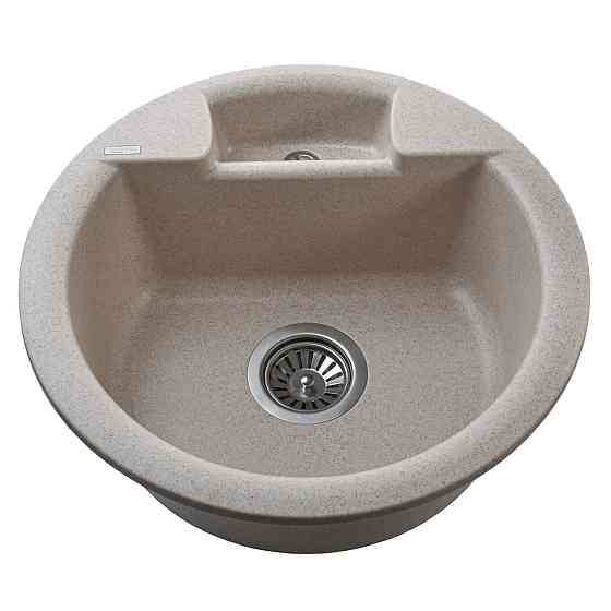 Гранитная мойка Globus Lux GURON песчаный 480мм-А0004 (000009386) Киев
