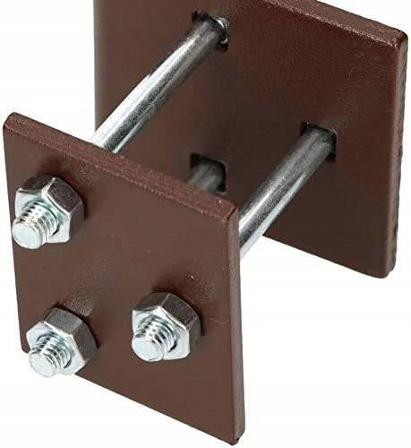 Скоби гаражних воріт 50мм для колодки, фарбовані коричневі "P-o" Стрый - изображение 5