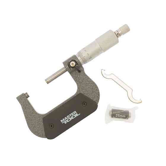 MASTERTOOL Мікрометр MASTERTOOL 25-50 мм точність 0.01 мм 30-0622 Коломия