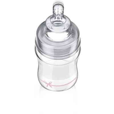Пляшечка для годування Lovi Diamond Glass Baby Shower скляна 150 мл Рожева (74/104girl) Вінниця