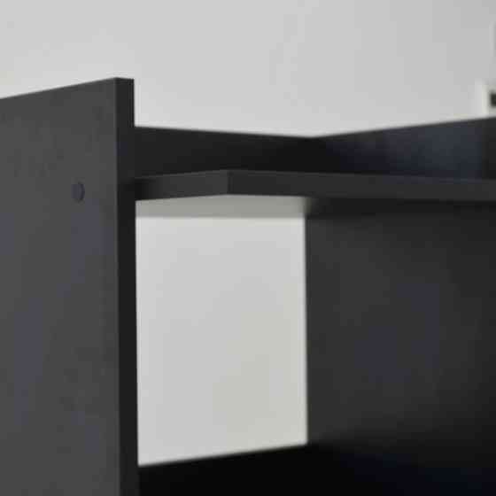 Тележка косметологическая для косметолога UK-05 на 3 полки Черный Киев